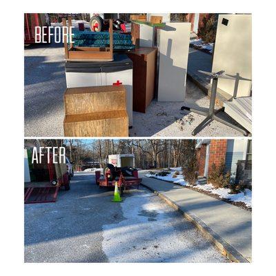 Local business cleanup after a location move