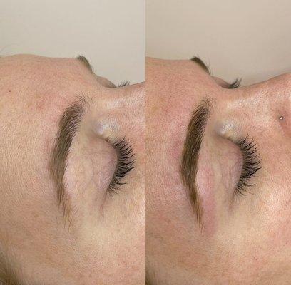 Brow tint & wax