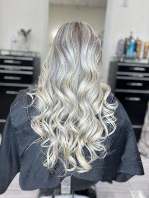 Blonde balayage