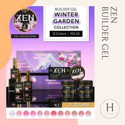 New Product Alert
Zen Builder Gel 
Winter Garden Collection