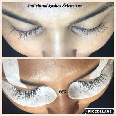 #classic #lashextensions #individuallashes #bridalmakeup #bridetobe #eyelashes #makeup new #client only wanted a small amount of #eyelashes