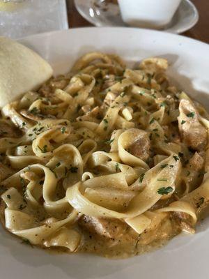 Creamy Cajun pasta with chicken