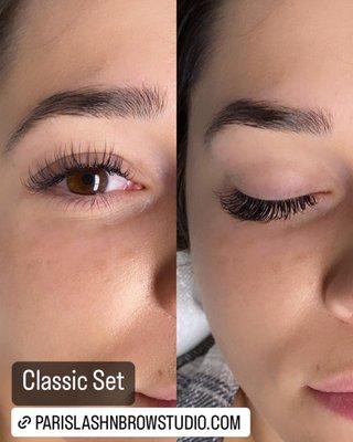 Classic Lash extensions