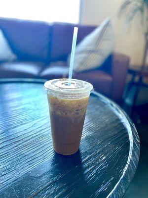 Cuban Iced Latte with Almond Milk