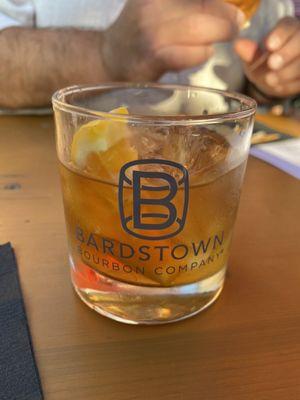 Old Fashioned during the Bardstown Bourbon Discovery Tour