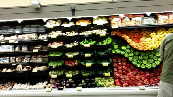 Well stocked & fresh produce