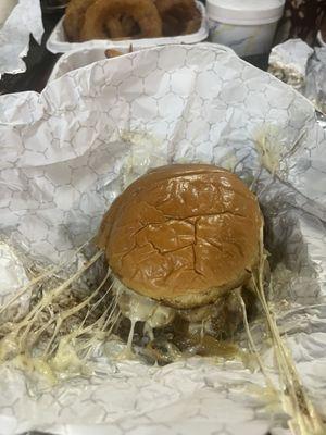 Shroomin Onion Burger