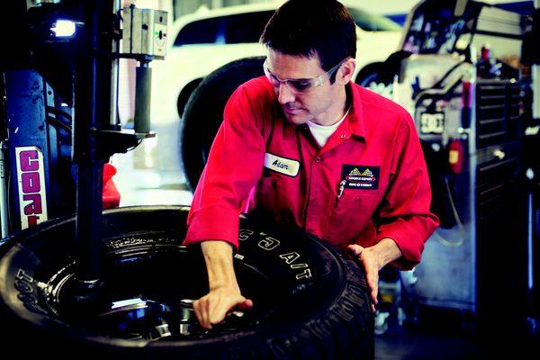 Complete tire services