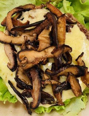 Mushroom burger