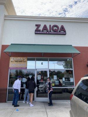 Entrance to Zaiqa