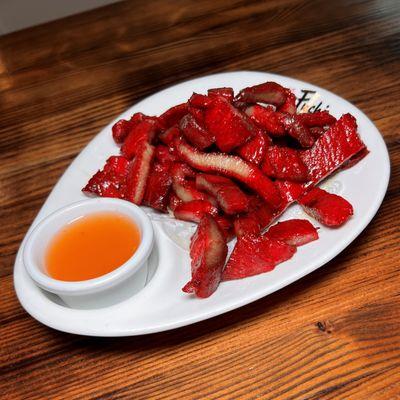 Boneless ribs appetizer