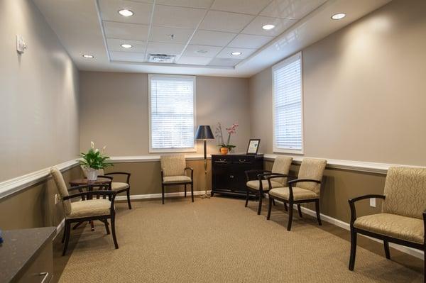 Advanced Cosmetic & Family Dentistry Waiting Room