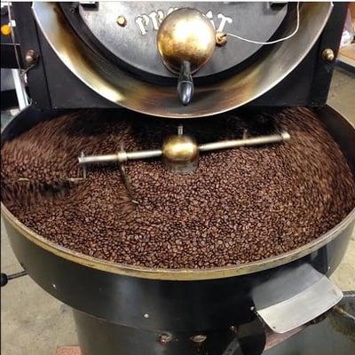 freshly roasted coffee