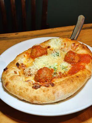 Italian Meatball Cheese Boat