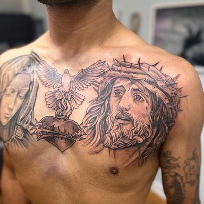 Jesus tattoo