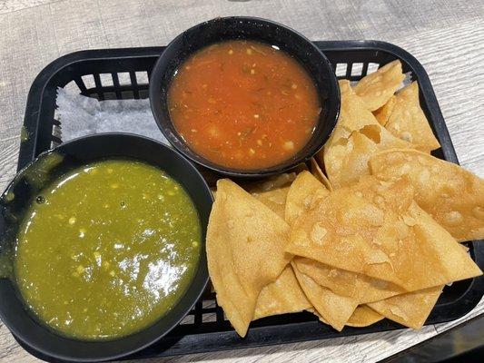 Chips Salsa and Chips