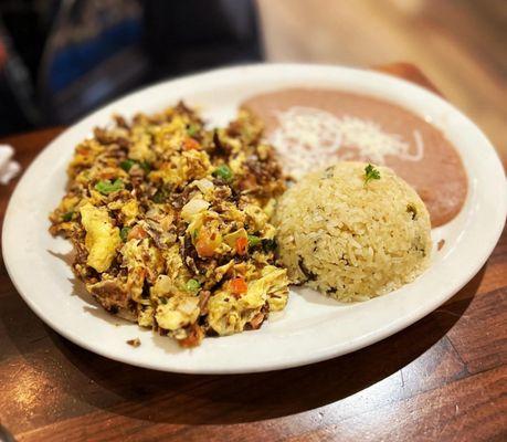 Machaca Con Huevo - hubby loved it!