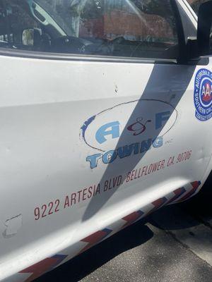 A & F towing