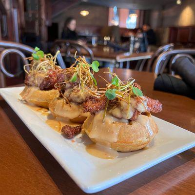 Chicken and Waffle Sliders