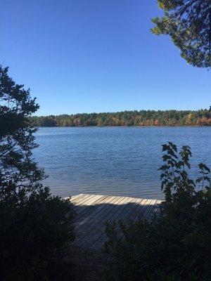 View from our dock