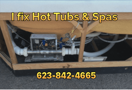 We fix Hot Tubs & Spas.