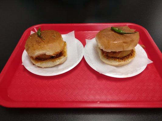 Mumbai style spicy butter masala vadapav