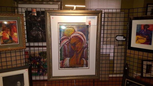 Original art framed by Kulture  Gallery