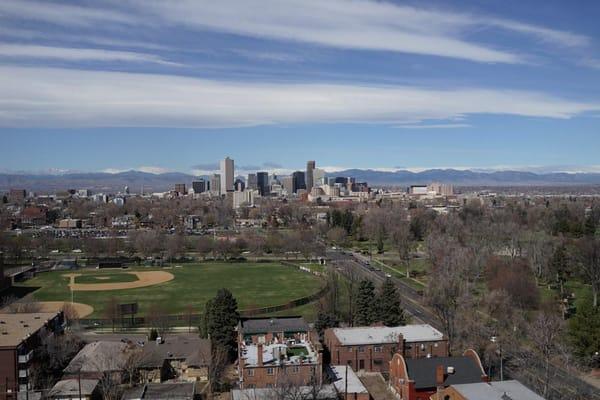 View from one of our rentals in Denver's best kept secret - Pinnacle at City Park