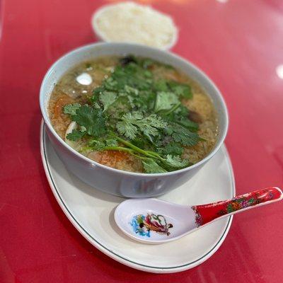 Tom Yum soup.