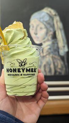 Matcha Honeymee with comb!