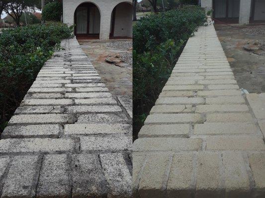 Stone cleaning