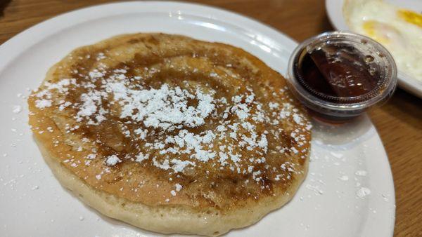 Cinnamon roll pancake