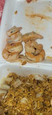 Didnt eat the shrimp