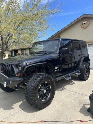 Jeep mini detail