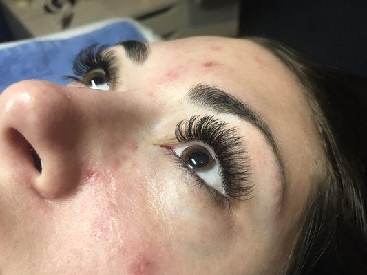 Hybrid lash extensions