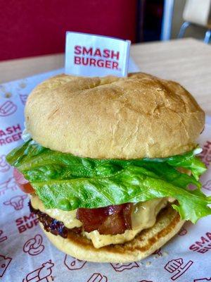 Double Bacon Smash Burger