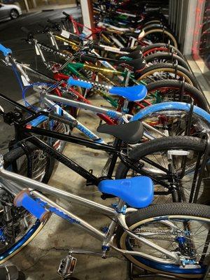 We have the largest BMX cruiser collection.