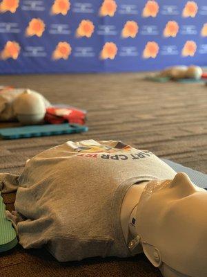 Hands on CPR training