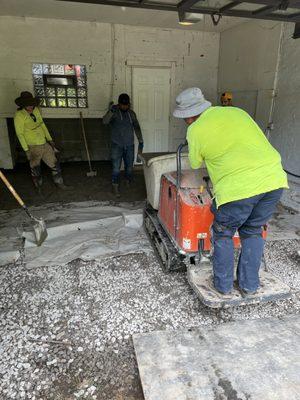 Concrete Basement Floor