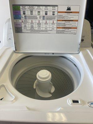 Amana washer a look inside