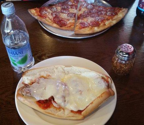 Chicken Parm Wedge they forgot to cut in half