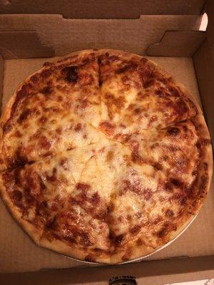 Cheese pizza small $9.25