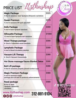 Price list