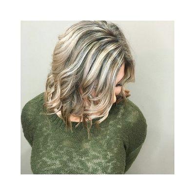 Icy blonde by Megan