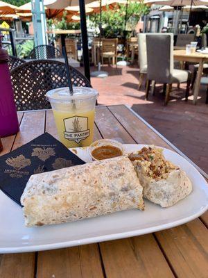 Yummy Breakfast Burrito from The Pantry Aug 17, 2022