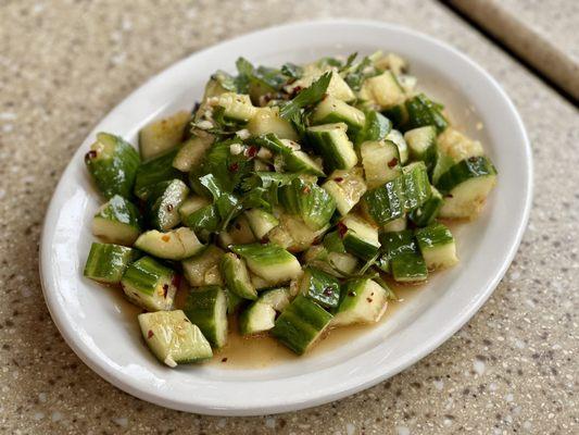 Cucumber Salad @ColumbusFoodDude