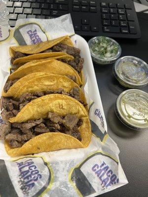 Steak tacos