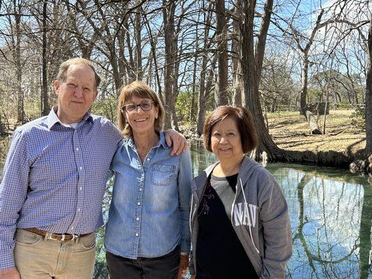 Nice park - Malone, Tina, myself