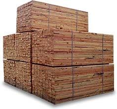 Lumber from 1x, 2x, 4x 6x and some 8x material in stock