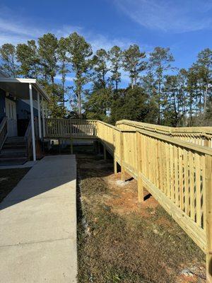 Wheel Chair Ramp access